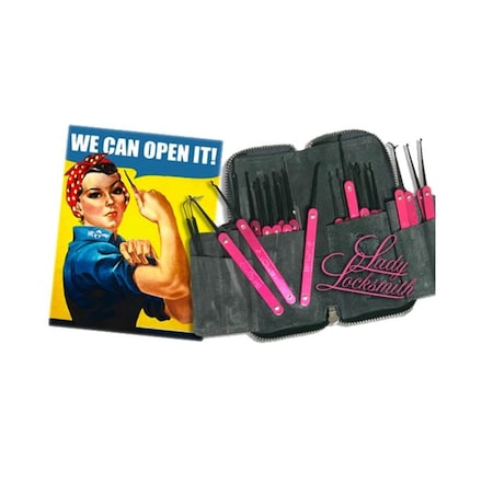 Hpc Acquisitions Lady Locksmith Pick Set 35 Pc COLOR-L35